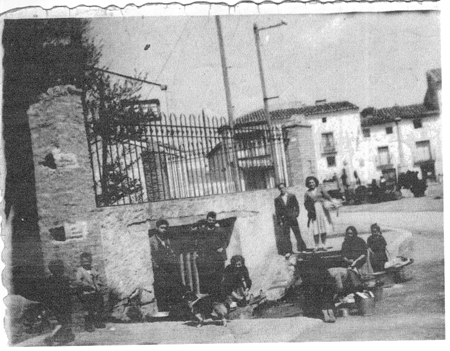 Entrada a la huerta grande. Calamocha.