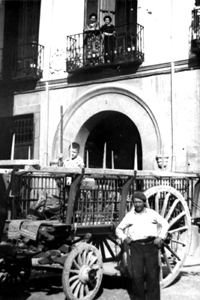 Con la galera en Daroca