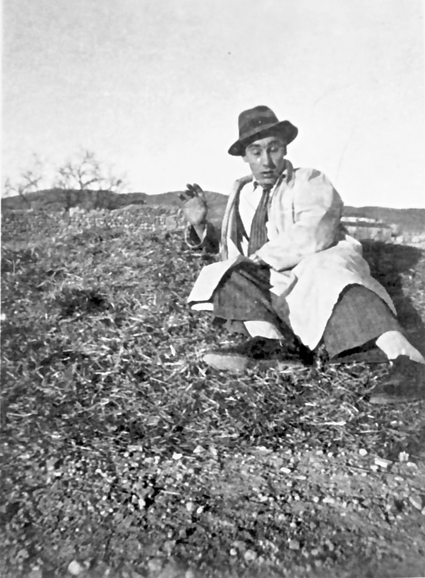 Retrato en el campo. Calamocha