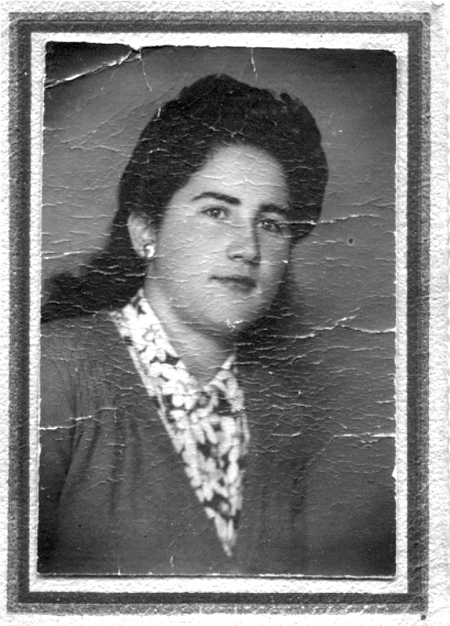 Retrato de Clara Rubio. Cella.