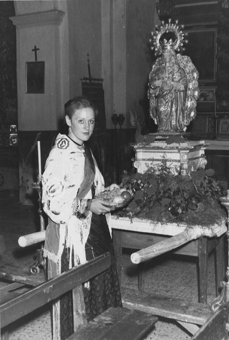 En la Iglesia de Luco de Jiloca.