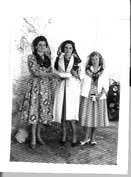 Mozas con el rollo de San AntÃ³n. Tornos