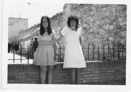 Dos vecinas de Torralba de los Sisones.