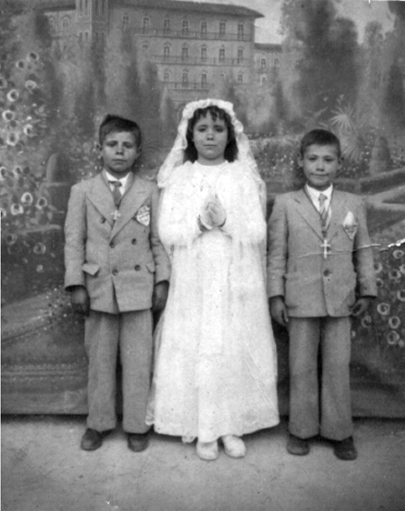 Bernardino, Tomasa y AntÃ³n. Cella