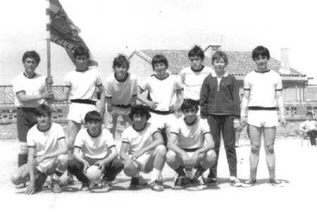 Equipo de balonmano. Cella.