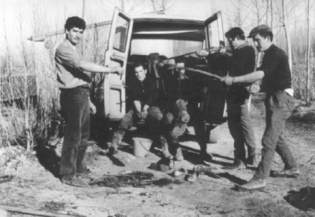 Amigos de pesca. Cella