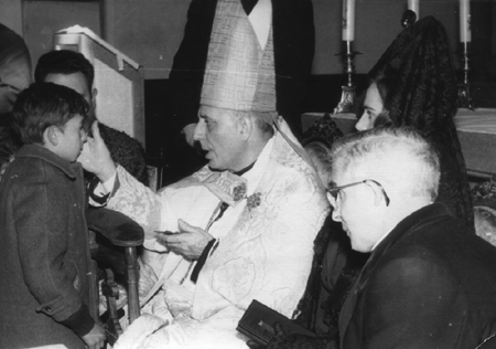 JuliÃ¡n Rubira en su confirmaciÃ³n. Villarquemado.