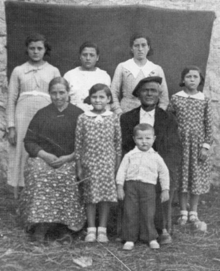 Familia Lereu Paricio. Villarquemado.