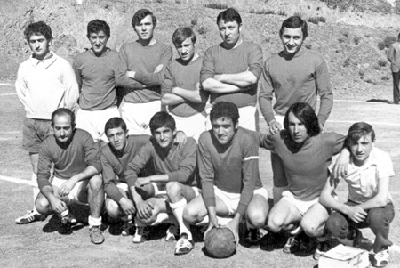 Equipo de futbol de Calamocha. Temporada 72/73. En 2Âª Regional.