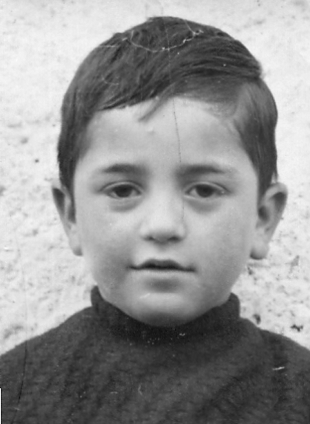 Retrato de un niÃ±o vecino de Monforte.