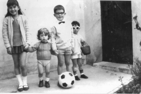 Grupo de niÃ±os de Villarquemado.