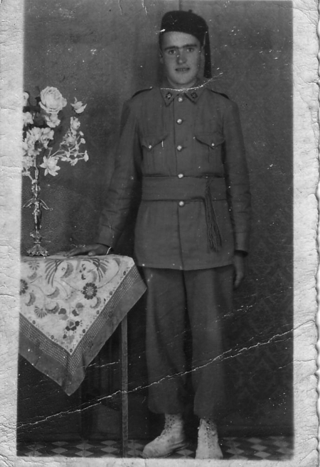 Retrato de un militar. Badules.