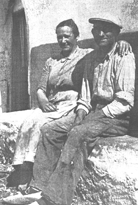 JosÃ© MÂª Cebollada y Marcela MuÃ±oz. Villarreal de Huerva.