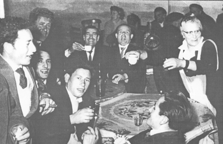 Grupo de amigos de Villarreal de Huerva.