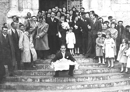 Boda de FÃ©lix Arribas y Pascuala QuÃ­lez. Langa del Castillo.