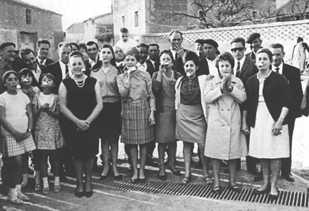 Carrera de huevos. Langa del Castillo.