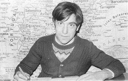 Retrato escolar de Ciriaco Vicente Traid. CastejÃ³n de Tornos.