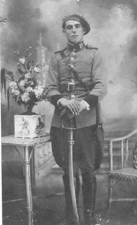 Retrato de un militar. Morata de Jiloca.