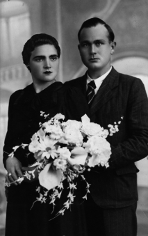 Retrato matrimonio. BaÃ±Ã³n.