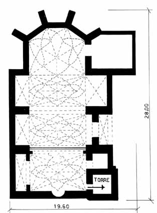 Archivo:Plano Iglesia parroquial Rubielos1.jpg