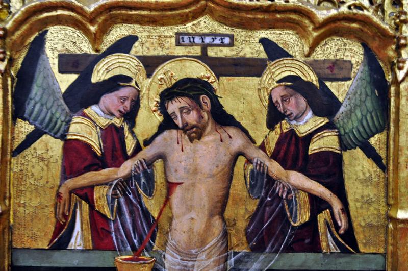 Detalle del retablo de Santa Engracia