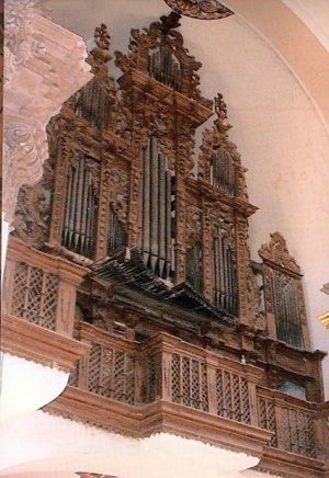 Órgano de la iglesia de Villafranca